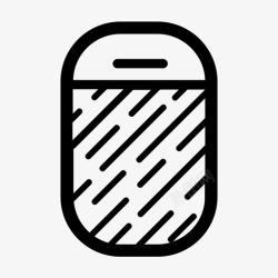 空气雨天雨天飞机窗百叶窗阴暗图标高清图片