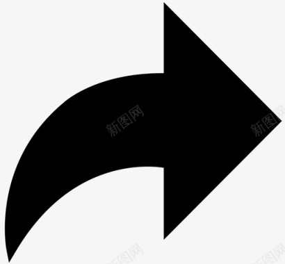 右符号信号图标图标