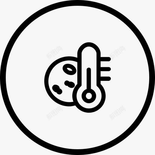 寒冷的夜晚温度乐趣图标svg_新图网 https://ixintu.com 乐趣 凉爽 天气 寒冷的夜晚 温度 满月 轻松 预报