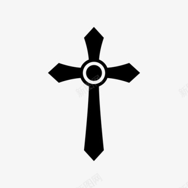 十字架基督教图标宗教符号图标