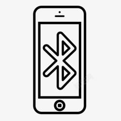 蓝牙遥控器智能手机蓝牙遥控器iphone图标高清图片