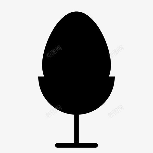 鸡蛋晚餐图标svg_新图网 https://ixintu.com 晚餐 鸡蛋