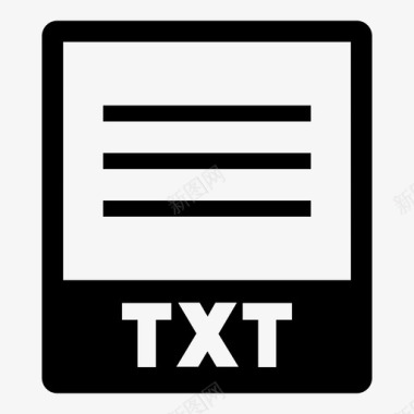 txt文件纯文本打开图标图标