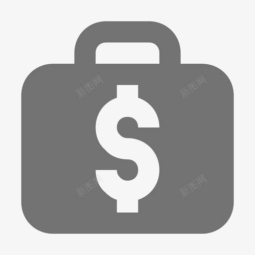 钱袋商业和办公材料标图标svg_新图网 https://ixintu.com 商业和办公材料设计图标 钱袋