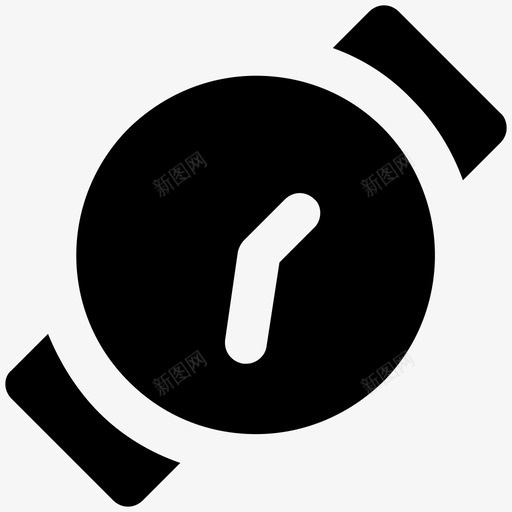 手表购物大胆的固体图标svg_新图网 https://ixintu.com 手表 购物大胆的固体图标