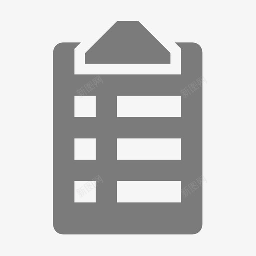 检查表项目管理材料标图标svg_新图网 https://ixintu.com 检查表 项目管理材料设计图标