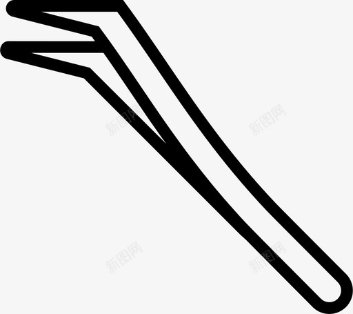 外科镊子工具手术图标svg_新图网 https://ixintu.com smashicons医疗大纲 健康 医生 医疗 外科镊子 工具 手术 抓斗 镊子