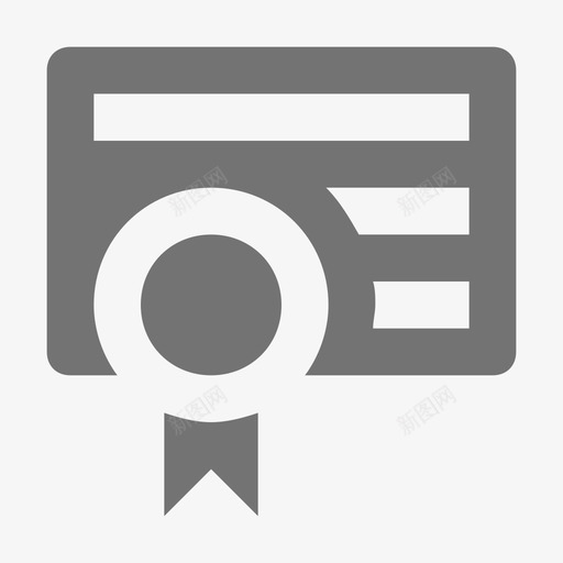 徽章卡金融材料标图标svg_新图网 https://ixintu.com 徽章卡 金融材料设计图标
