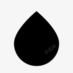 分析视觉水滴视觉储存图标高清图片