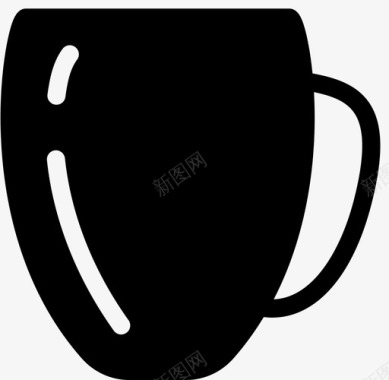 咖啡杯热的美食图标图标