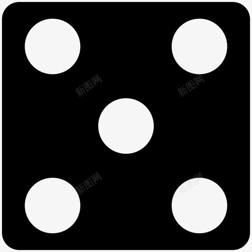 骰子机会d6图标svg_新图网 https://ixintu.com d6 掷骰子 机会 游戏 游戏酷向量图标 骰子
