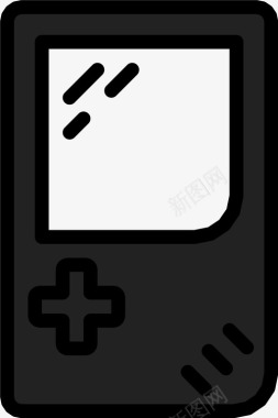 手持游戏机小型便携式图标图标