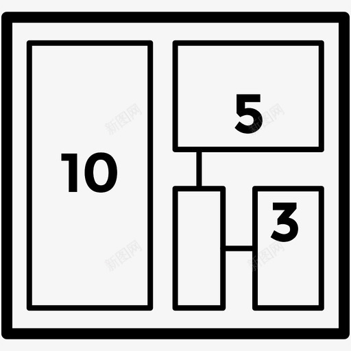 房屋建筑平面图房地产线图标svg_新图网 https://ixintu.com 房地产矢量线图标 房屋建筑平面图