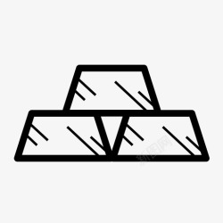 厦门金砖贵金属砖金条图标高清图片
