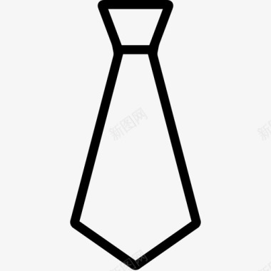 领带西装专业图标图标