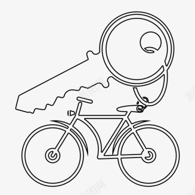自行车租赁租赁类型图标图标
