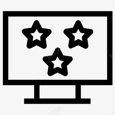 网站排名明星明星装饰图标图标