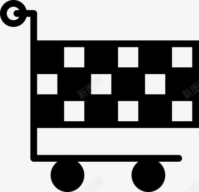 购物车杂货店食品图标图标