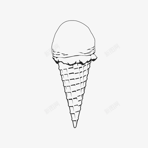 冰淇淋筒美味甜甜图标svg_新图网 https://ixintu.com 乐趣 冰淇淋 冰淇淋筒 寒冷 年轻 爱情 甜甜 美味 金钱
