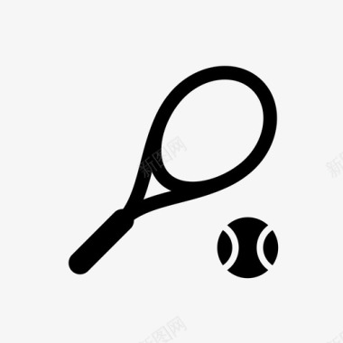 网球白色网球bolltenneis图标图标