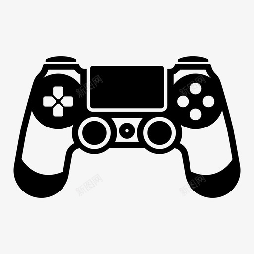 游戏控制器ps4playstation图标svg_新图网 https://ixintu.com dualshock playstation ps4 游戏 游戏控制器 游戏杆 游戏板 视频