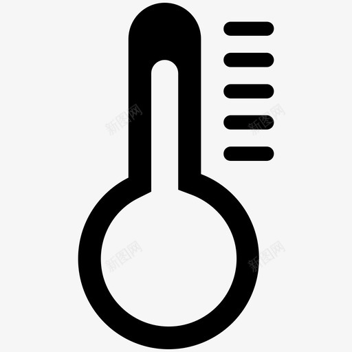 温度计视觉温度图标svg_新图网 https://ixintu.com 冷 分析 天气指示器 放大镜 数据 整体 温度 温度计 热 科技冷矢量图标 视觉