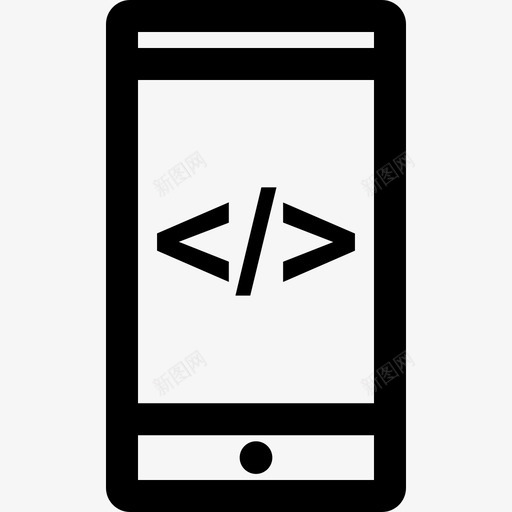 移动代码模式在线图标svg_新图网 https://ixintu.com web 在线 布局 数据 数据通信2粗体 模式 移动代码 移动设计 编码 蓝图 通信