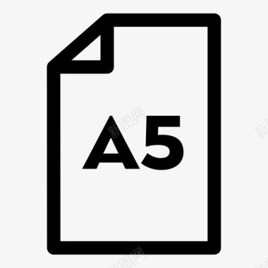 a5纸鞭子印刷品图标图标