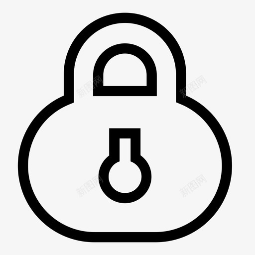 锁安全保险箱图标svg_新图网 https://ixintu.com 保险箱 储物柜 存储 安全 密码 组合 输入 钥匙 锁