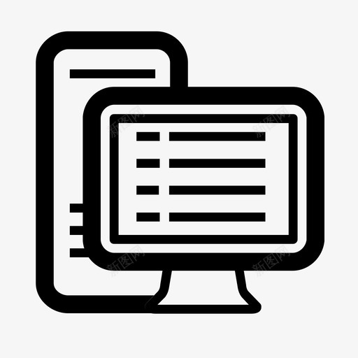 计算机医疗技术图标svg_新图网 https://ixintu.com 医疗技术 计算机