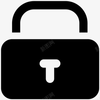 锁设备钥匙图标图标