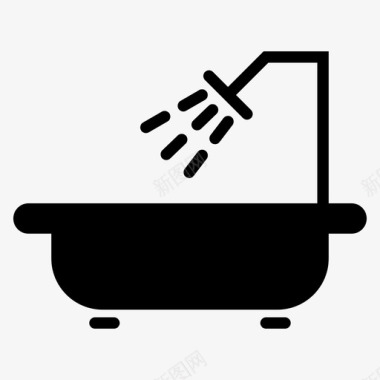 浴室客房部图标图标