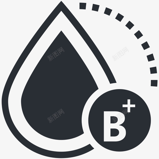 血型医学和健康图标svg_新图网 https://ixintu.com 医学和健康图标 血型