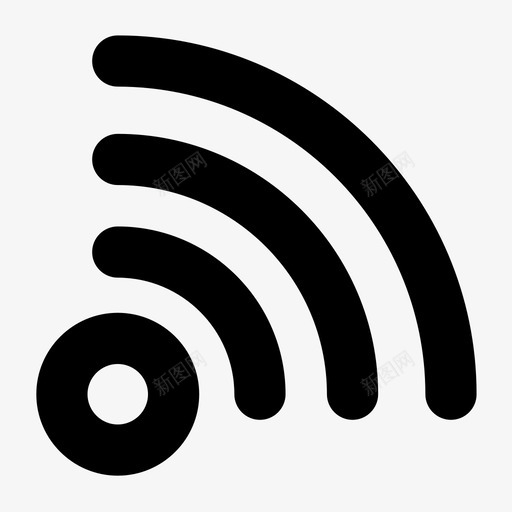 wifi区域连接图标svg_新图网 https://ixintu.com wifi 互联网 信号 区域 无线 网站 网站套件2 网络 连接