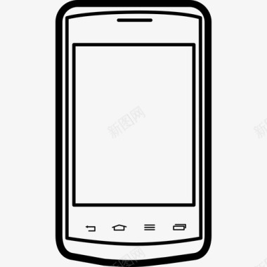 手机流行型号LGOptimusl1x工具用具流行手机图标图标
