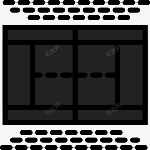 网球场运动得分图标svg_新图网 https://ixintu.com 场地 得分 游戏 爱情 球 球拍 网 网球场 运动
