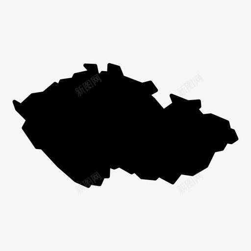 捷克共和国国家欧洲图标svg_新图网 https://ixintu.com 世界地图字形 国家 地图 地点 地理位置 导航 捷克共和国 欧洲