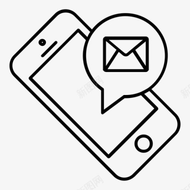 手机移动彩信图标图标