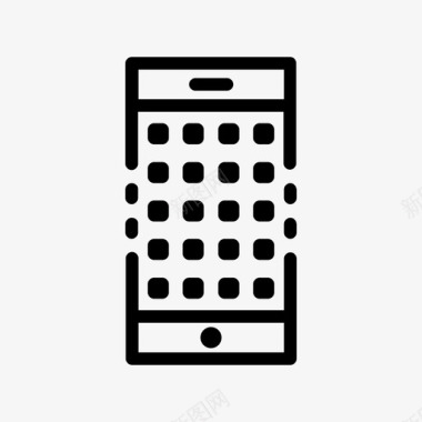 手机屏幕iphone图标图标