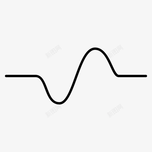 波上下正弦波图标svg_新图网 https://ixintu.com 上下 余弦 信号 变量 数据 正弦波 波 流 科学 科学和研究 线