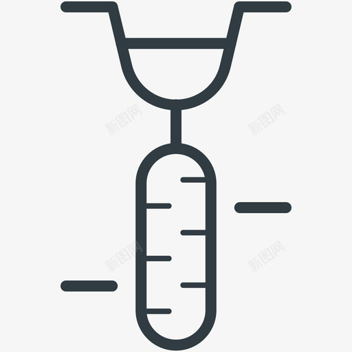 自行车运输线图标svg_新图网 https://ixintu.com 自行车 运输矢量线图标