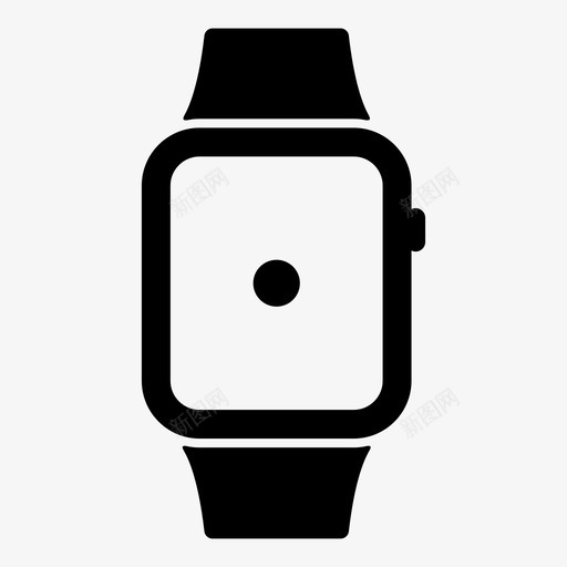 智能手表苹果应用程序图标svg_新图网 https://ixintu.com 健身 应用程序 智能手表 苹果 计算机设备1 设备 风格