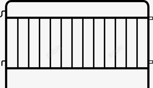 障碍物分隔物警察图标svg_新图网 https://ixintu.com 交通 人群 分隔物 栅栏 线路 警察 隔板 障碍物 面板