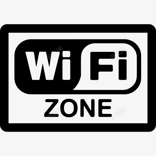 Wifi区域矩形信号标志灯塔图标svg_新图网 https://ixintu.com Wifi区域矩形信号 标志 灯塔