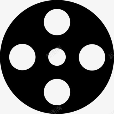 胶片卷手表视图图标图标