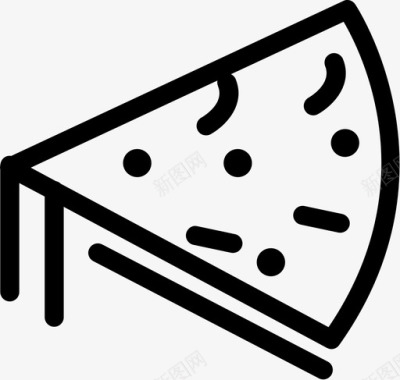 披萨美食家图标图标