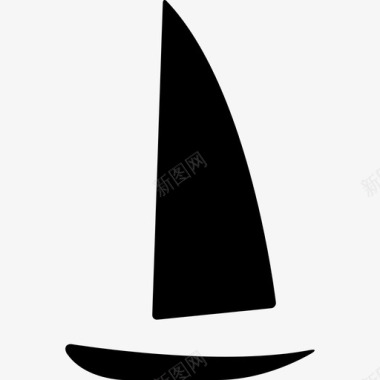 帆船交通多种运动图标图标