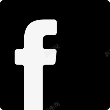 Facebook徽标社交酷图标图标