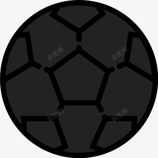足球八角形图案运动图标svg_新图网 https://ixintu.com 八角形图案 圆形 晾干 游戏 玩耍 硬 耐用 足球 运动