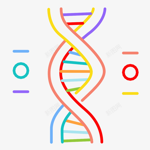 基因组化学dna图标svg_新图网 https://ixintu.com dna 化学 医学 基因 基因组 研究 科学